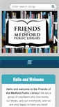 Mobile Screenshot of friendsofmedfordlibrary.org